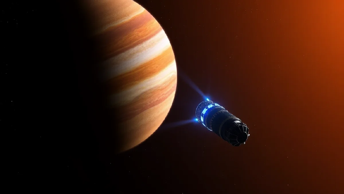 Illustration: Hall Thruster Propulsion: China Aims for Jupiter and Beyond Mars - Space & Astronomy
