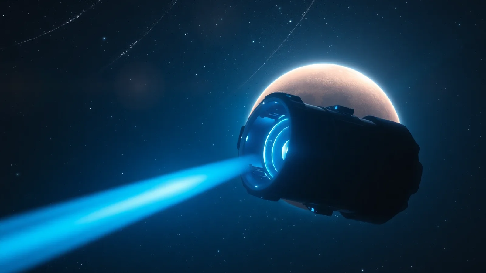 Hall Effect Ion Propulsion: The 30-Day Accelerator to Mars