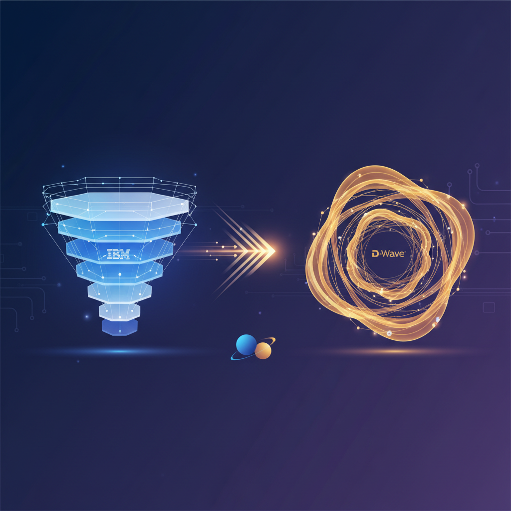 Illustration: Quantum Computing 2026 : IBM vs D-Wave, qui domine la course ? - Technologie