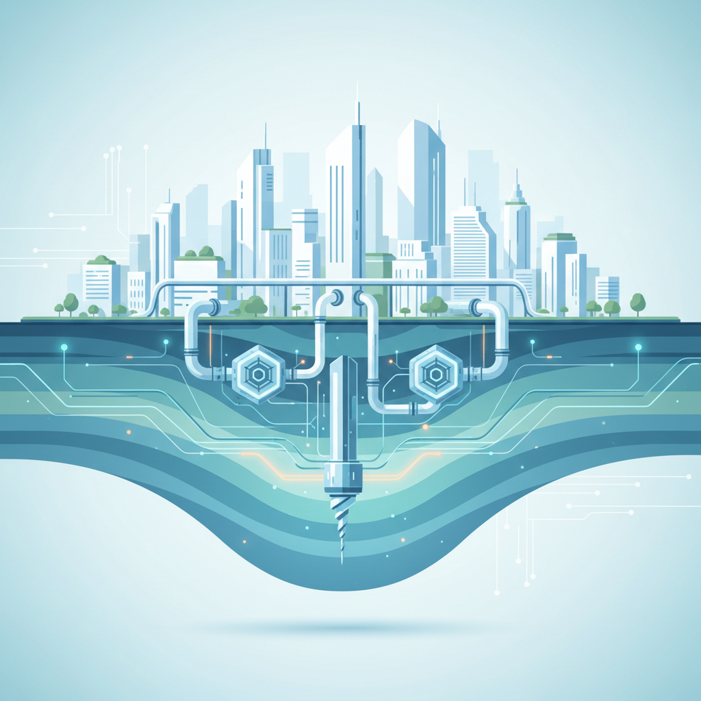 Illustration: Geothermal Networks: The Urban Heat Pump Revolution - Energy & Environment