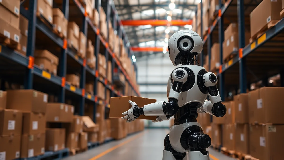 Illustration: Robots humanoïdes en 2026 : la production de masse transforme la logistique - Technologie