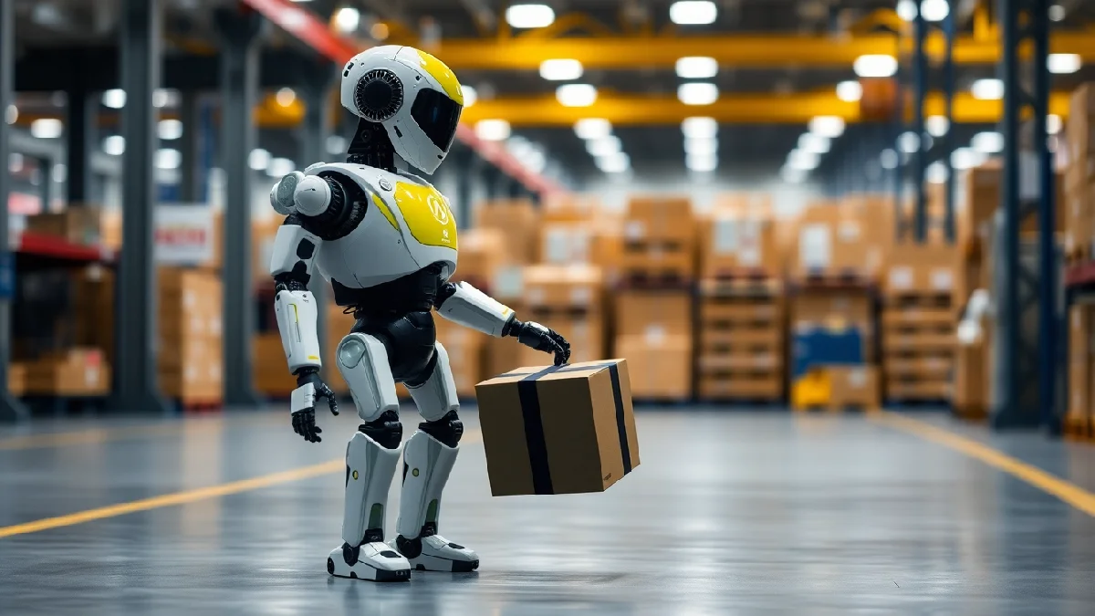Illustration: Robots humanoïdes en 2026 : la production de masse transforme la logistique - Technologie