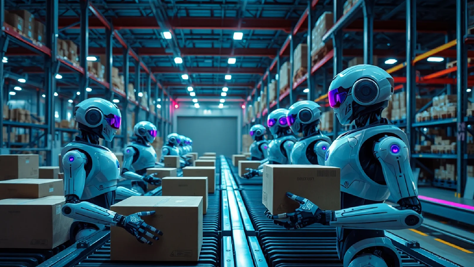 Robots humanoïdes en 2026 : la production de masse transforme la logistique
