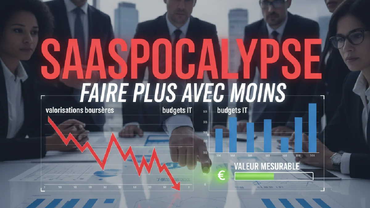 Illustration: SaaSpocalypse : les DSI redéfinissent leurs stratégies d'achat - Business & Startups