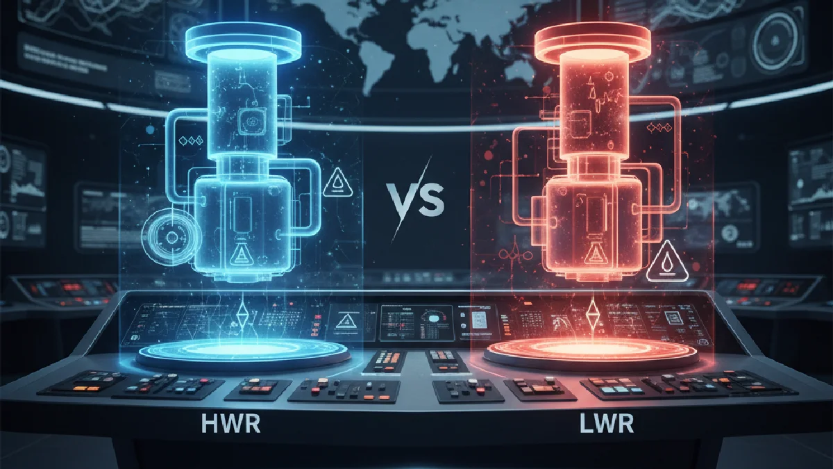 Illustration: SMR: Heavy Water vs. Light Water Reactors – 2026 Duel - Energy & Environment