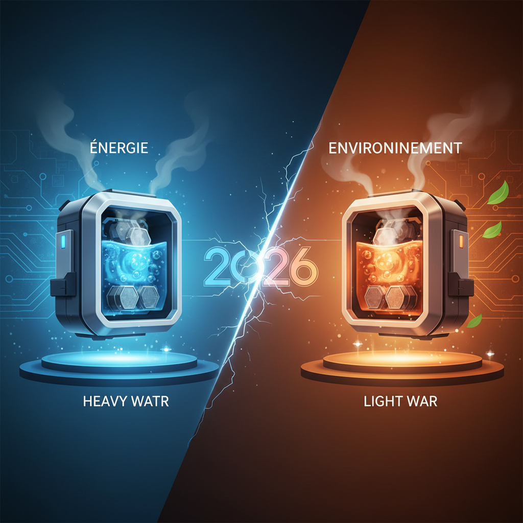 Illustration: SMR: Heavy Water vs. Light Water Reactors – 2026 Duel - Energy & Environment