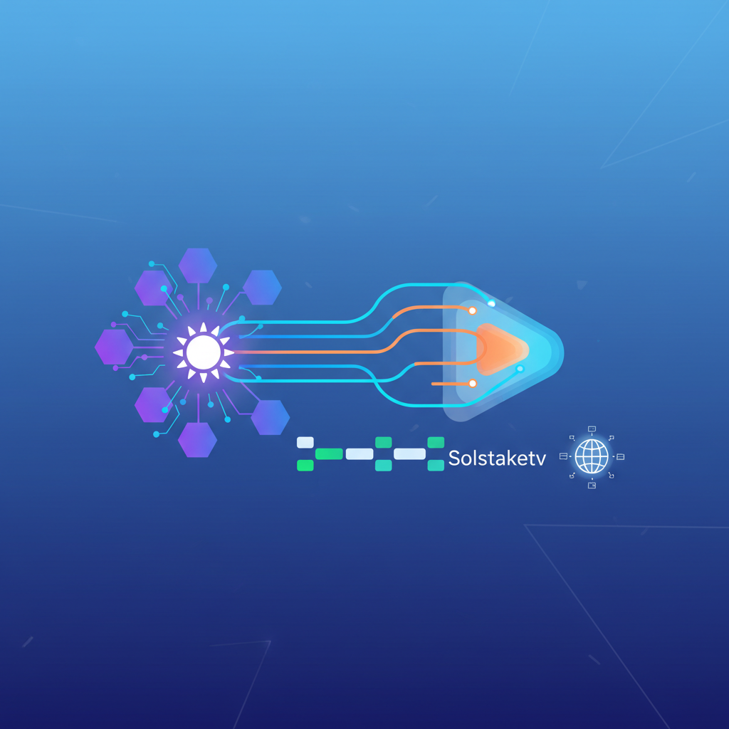 Illustration: Solana and decentralized streaming: Solstaketv Leads the Way - Crypto & Blockchain