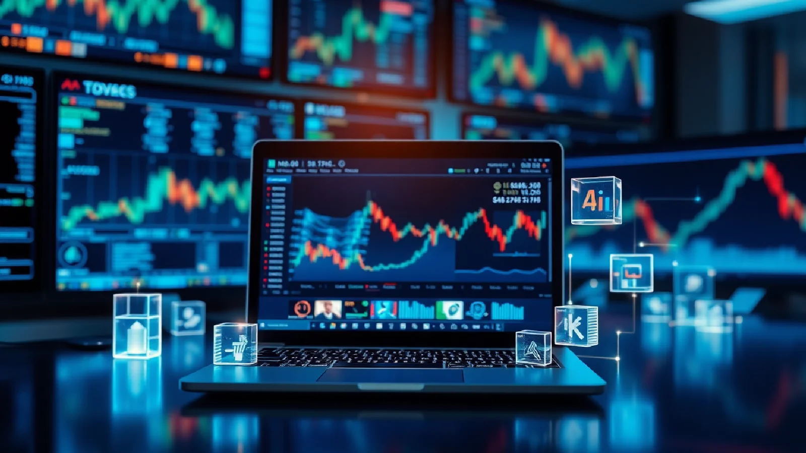 Interface de plateforme de streaming décentralisée sur blockchain Solana avec tokens et NFTs