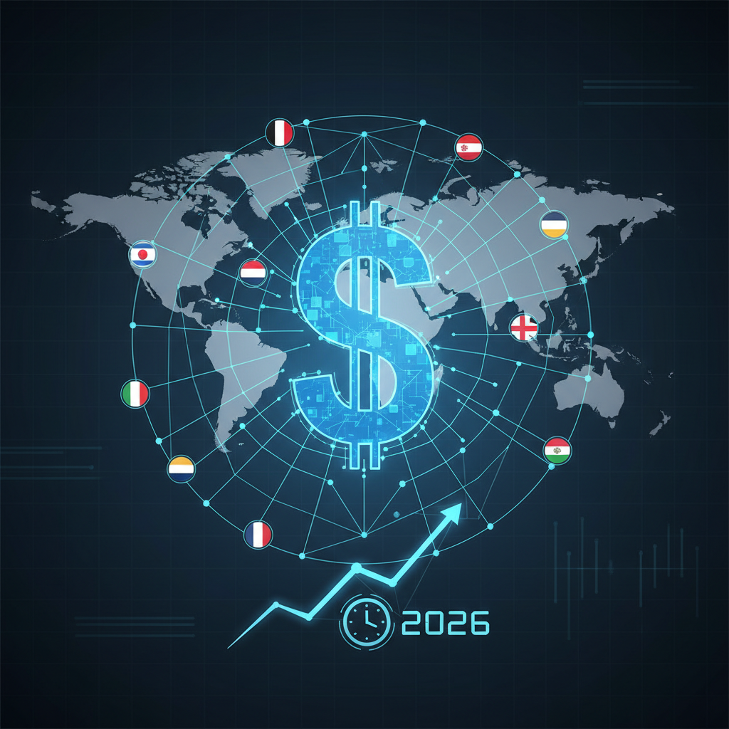 Illustration: Stablecoins: Towards Global Digital Dollarization by 2026? - Crypto & Blockchain