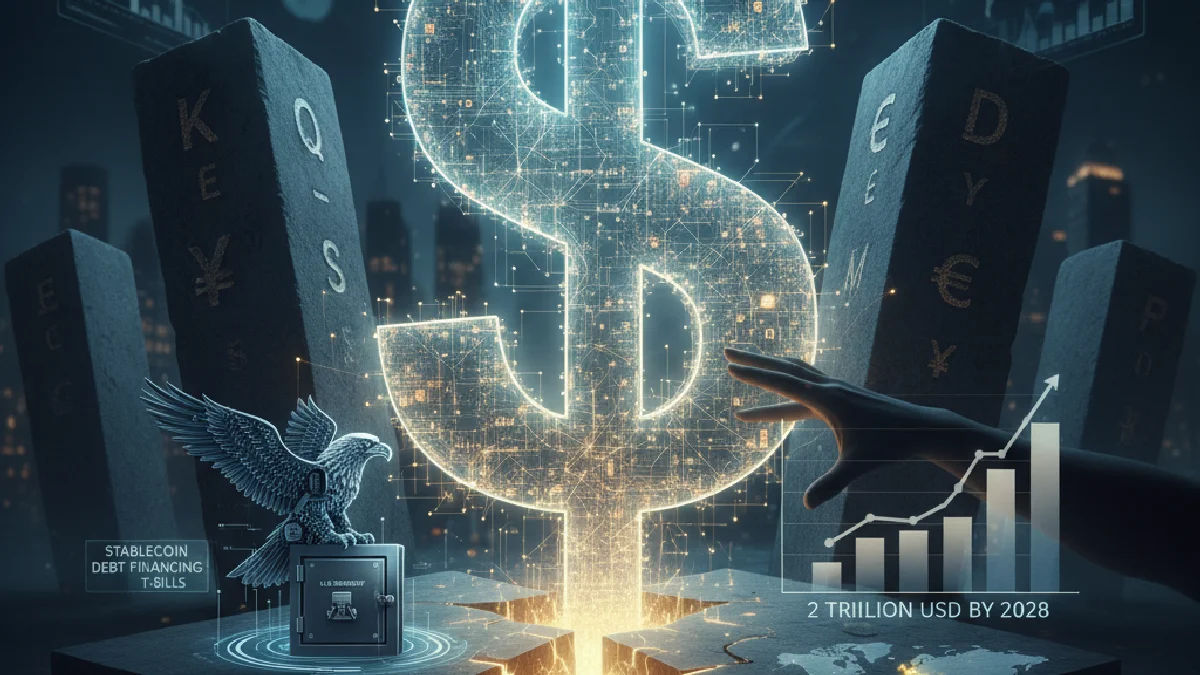 Illustration: Stablecoins: Vers une dollarisation numérique mondiale d'ici 2026? - Crypto & Blockchain