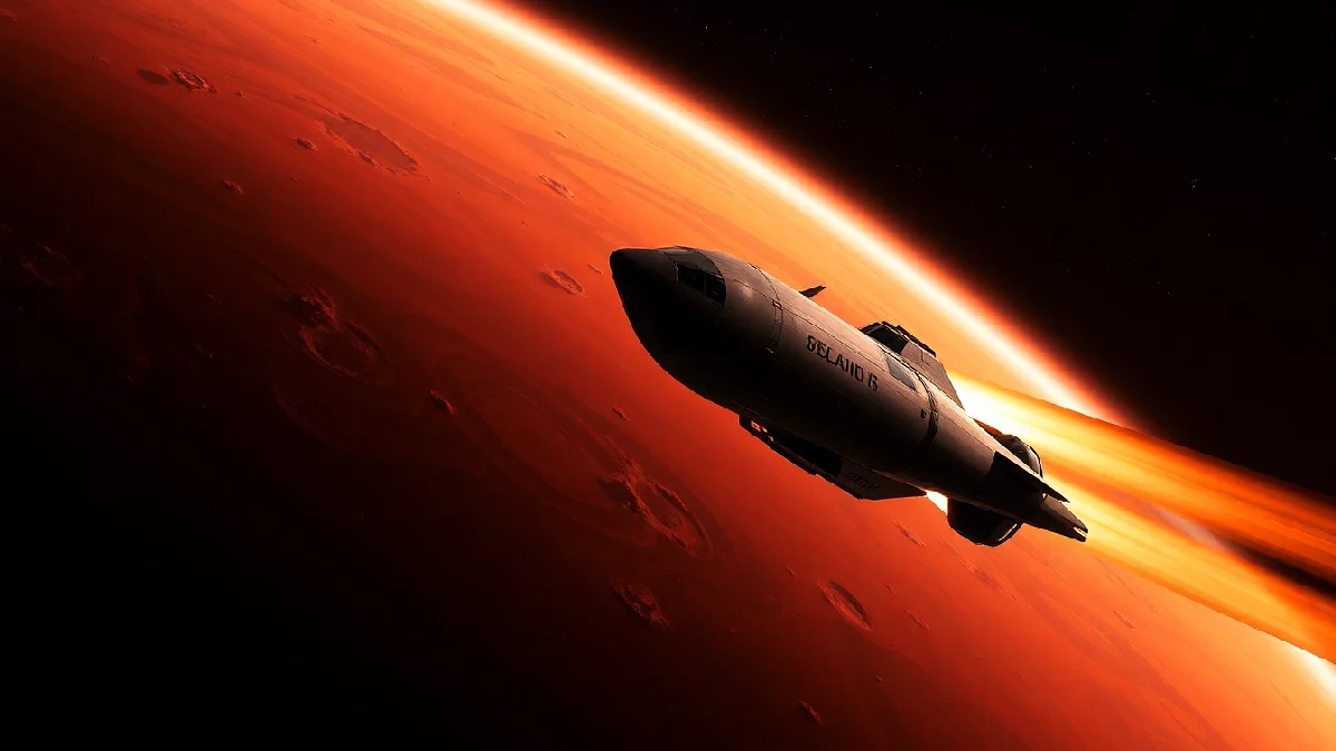 Illustration: Starship: 'Rapid Unscheduled Disassemblies' Accelerate the Journey to Mars - Space & Astronomy