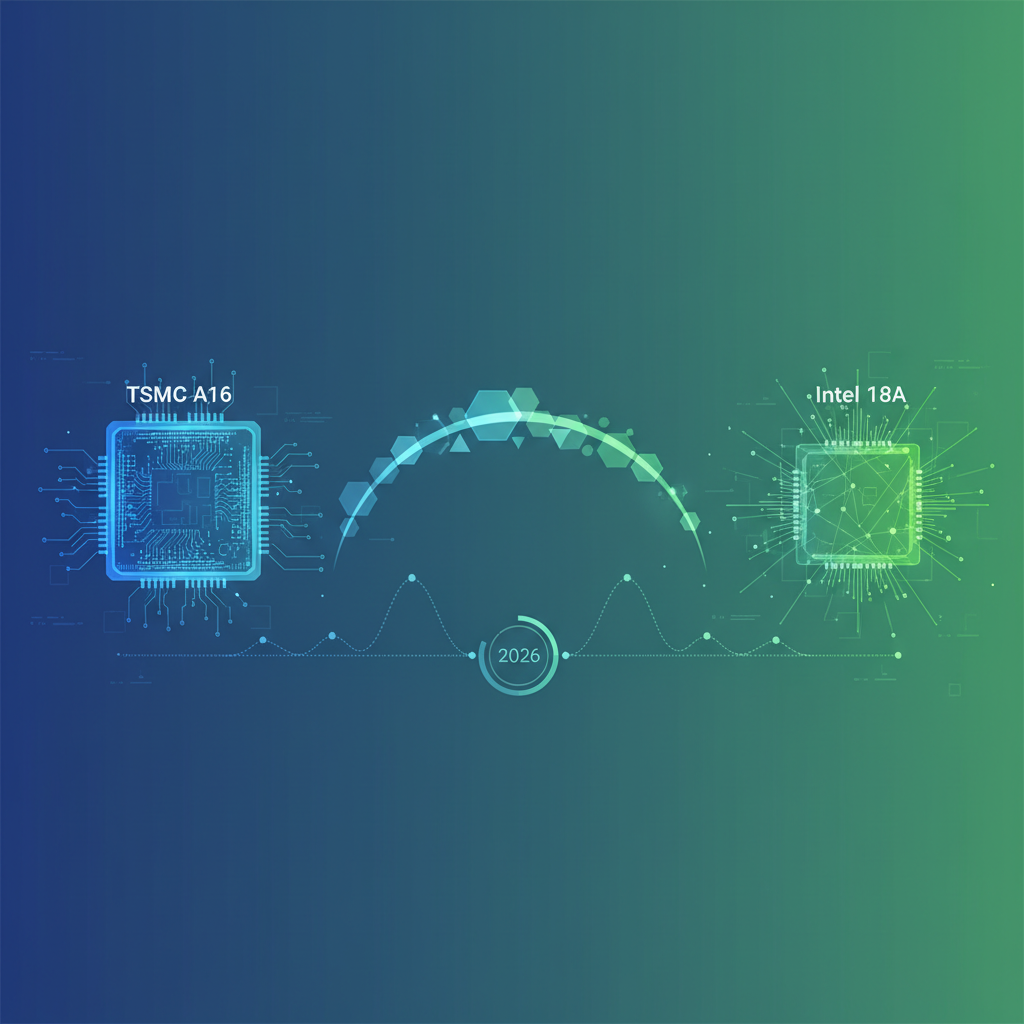 Illustration: TSMC A16 vs Intel 18A : La révolution des nœuds Angström en 2026 - Technologie