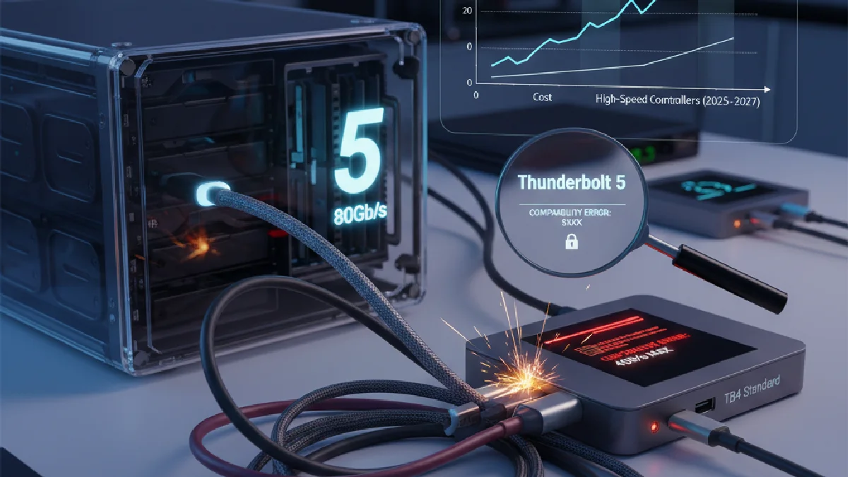Illustration: USB4 v2 et Thunderbolt 5 : L'Avenir du ZimaCube 2 ? - Technologie