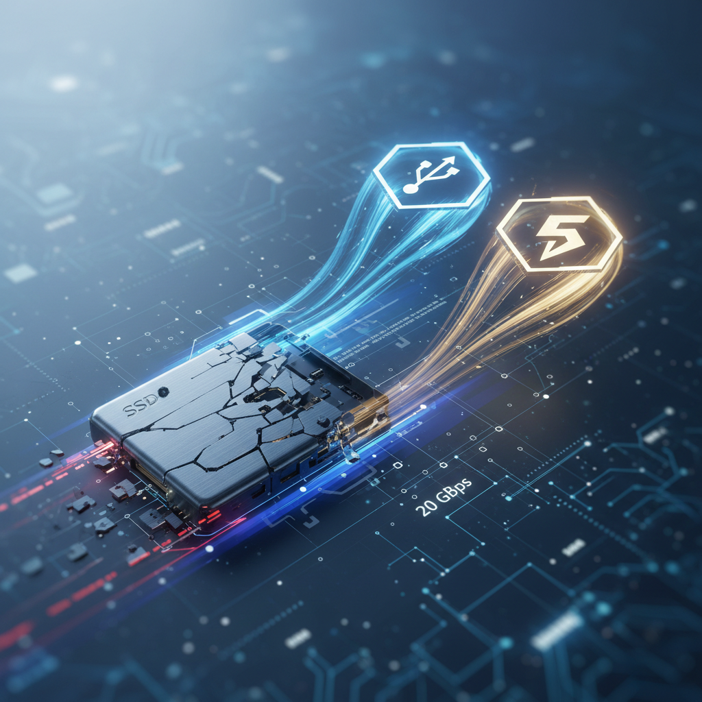 Illustration: USB4 et Thunderbolt 5 : La fin des boîtiers SSD 20 Gbps - Technologie