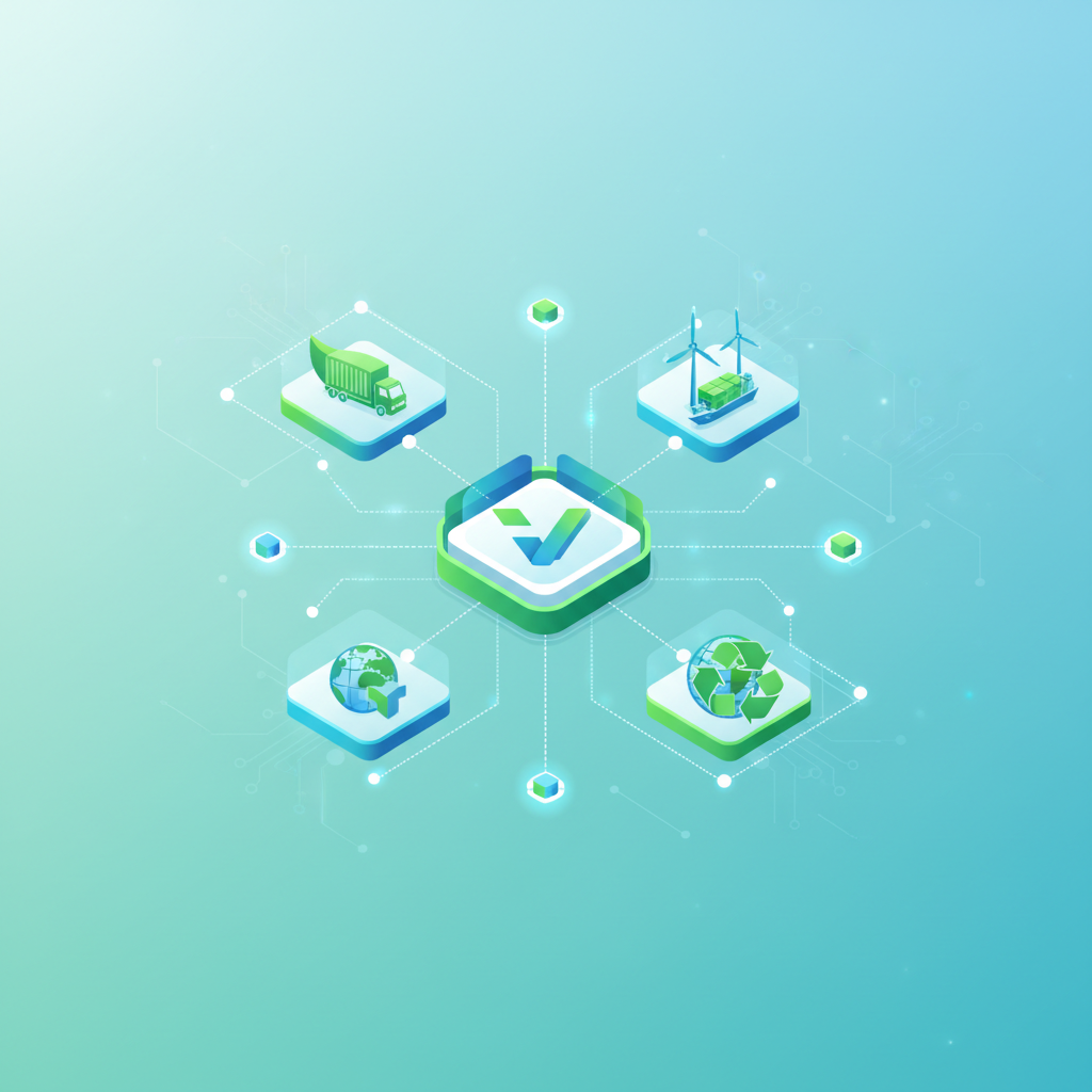 Illustration: VeChain et la logistique verte : innovations blockchain 2025 - Crypto & Blockchain